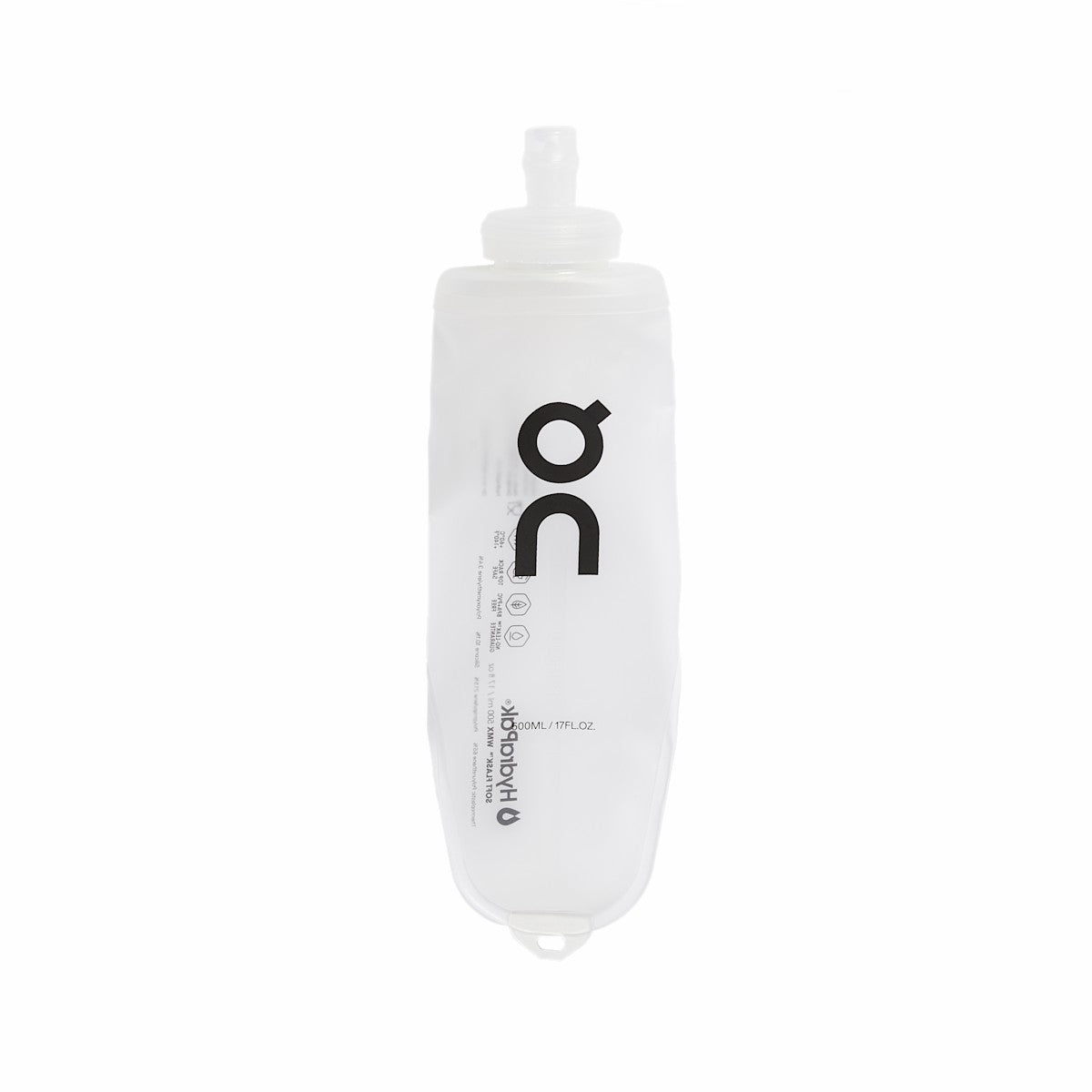On United States Signature / Soft Flask 500ml - Translucent/Black