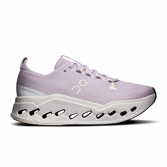 On United States Premium / Women's Cloudsurfer Max Wide - Foxglove/Ivory