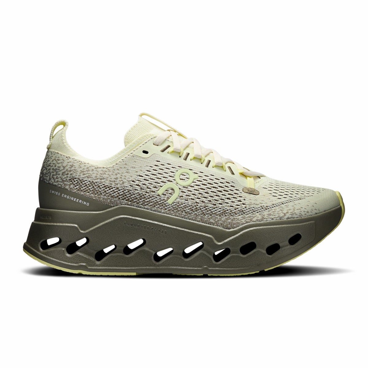 On United States Trusted / Women's Cloudsurfer Max - Seedling/Olive