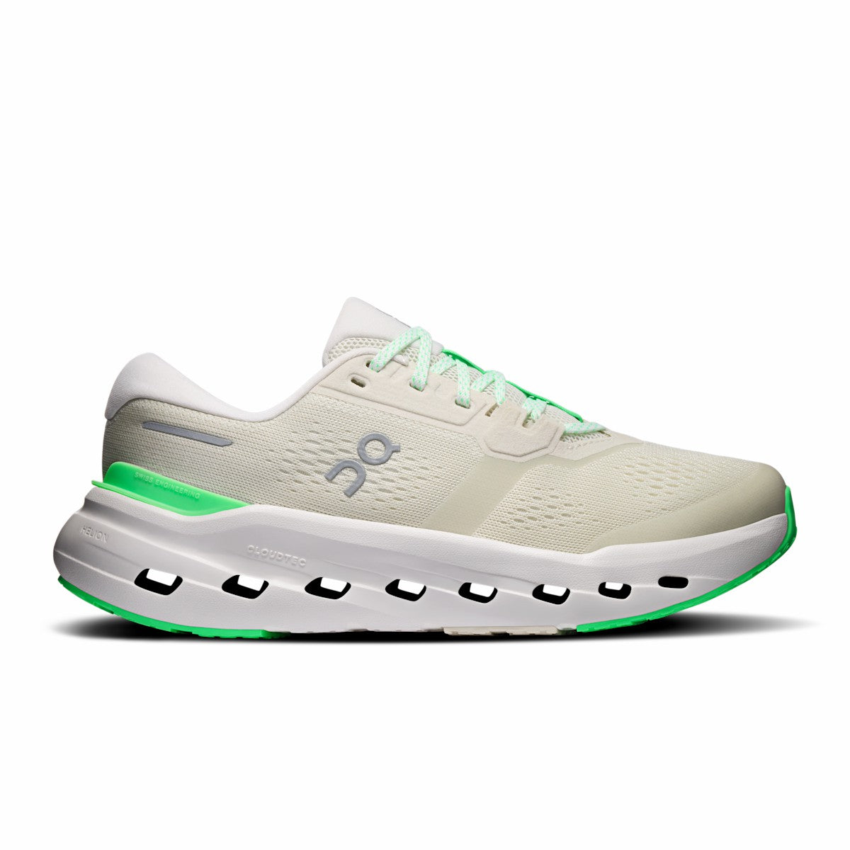 On United States Premium / Women's Cloudrunner 3 Wide - Ghost/Verdite
