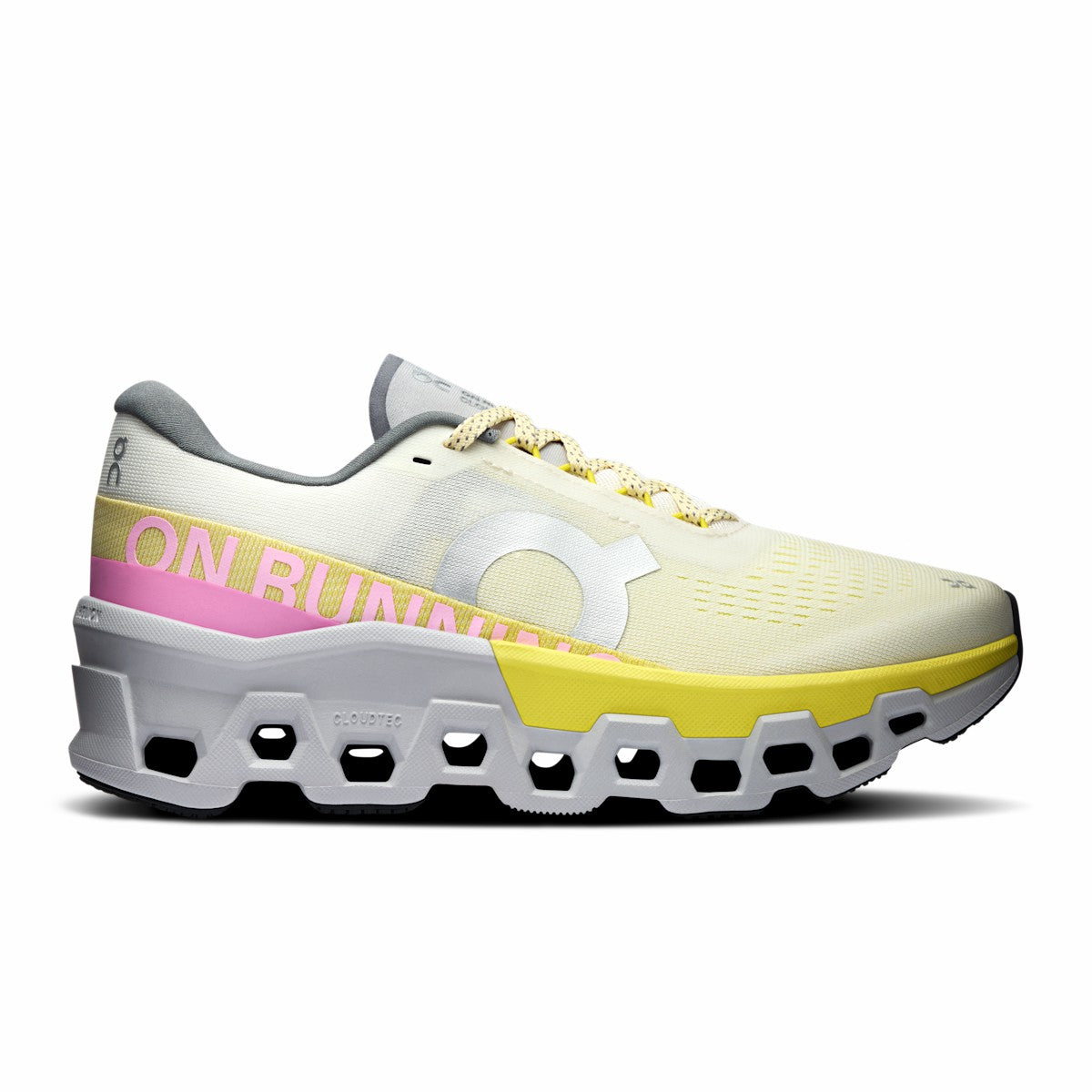 On United States Smart Buy / Women's Cloudmonster 2 - Ivory/Lime