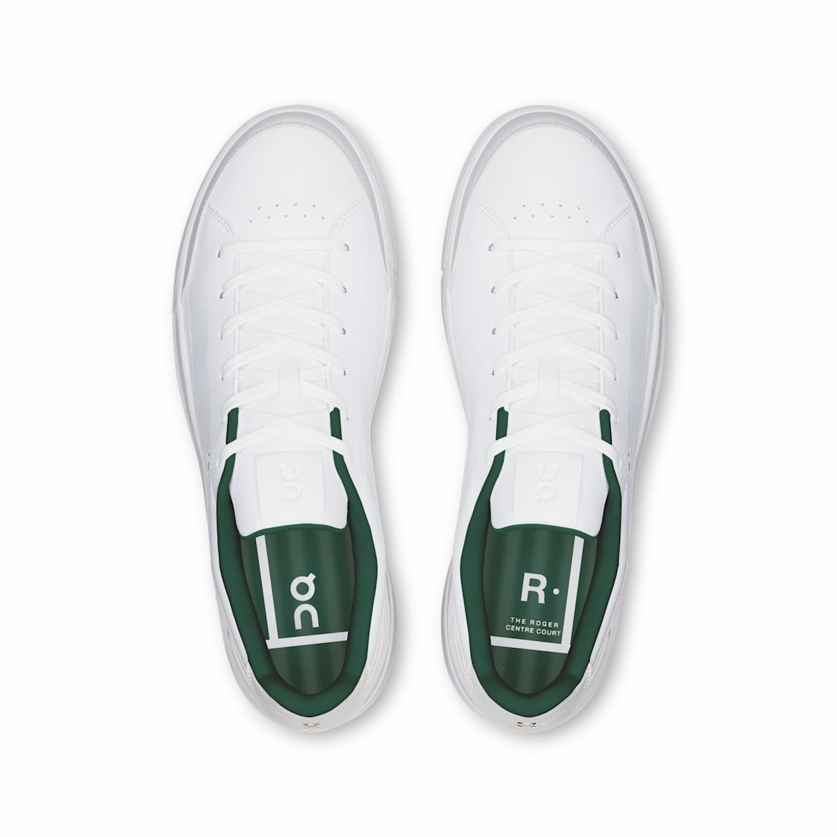 On United States Exclusive / Women's THE ROGER Centre Court - White/Evergreen