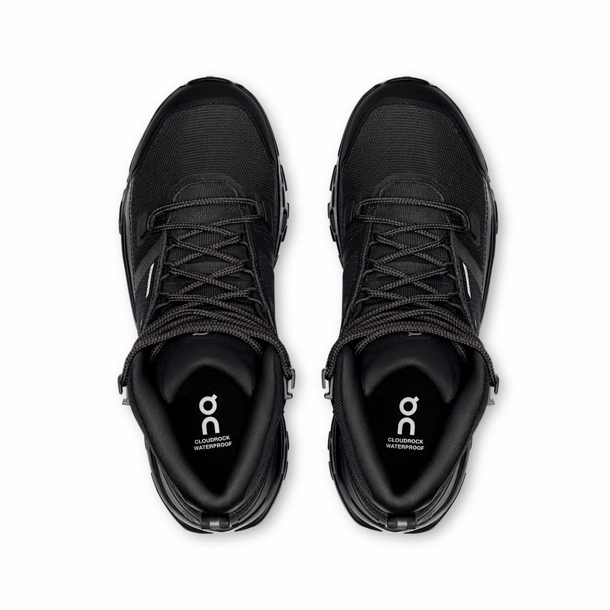 On United States Great Value / Women's Cloudrock Mid Waterproof - Black/Black