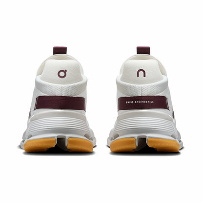 On United States Featured / Women's Cloudnova 2 - Ivory/Maroon