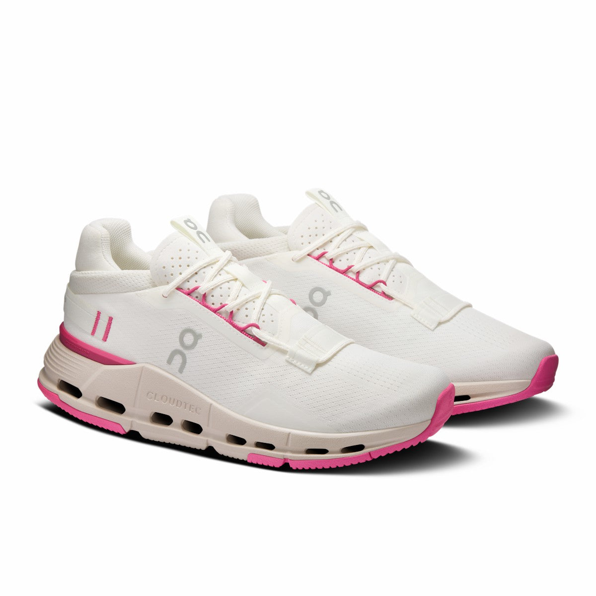 On United States Everyday / Women's Cloudnova 2 - Ivory/Pink