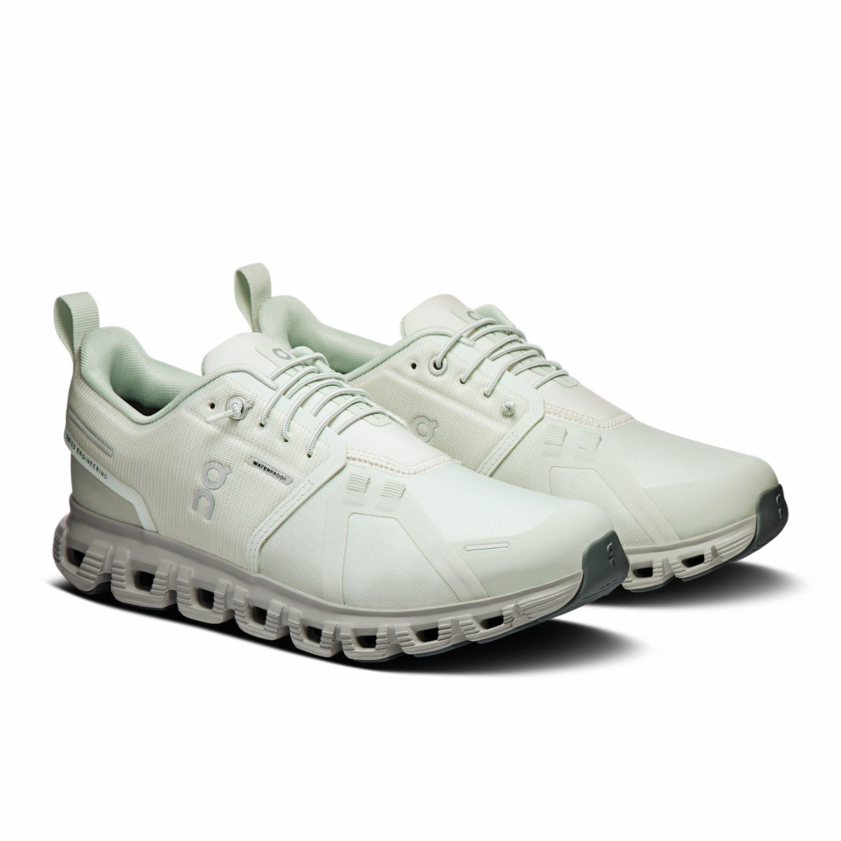 On United States Quality / Women's Cloud 6 Waterproof - Iceberg/Tin