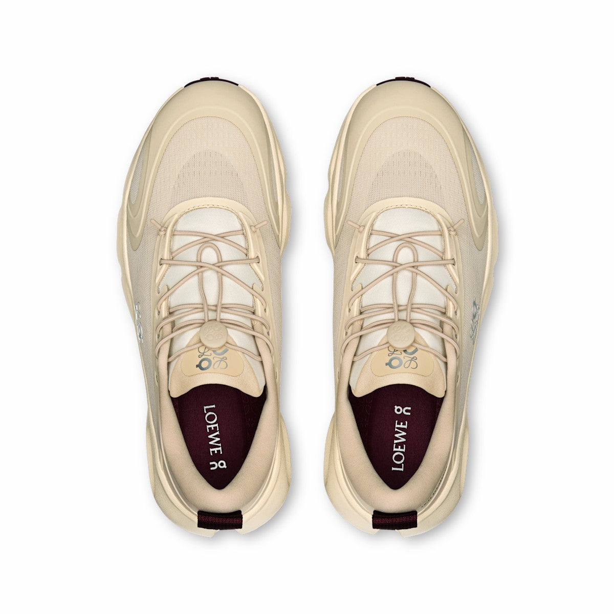 On United States Recommended / Women's Cloudsolo LOEWE - Sand/Burgundy