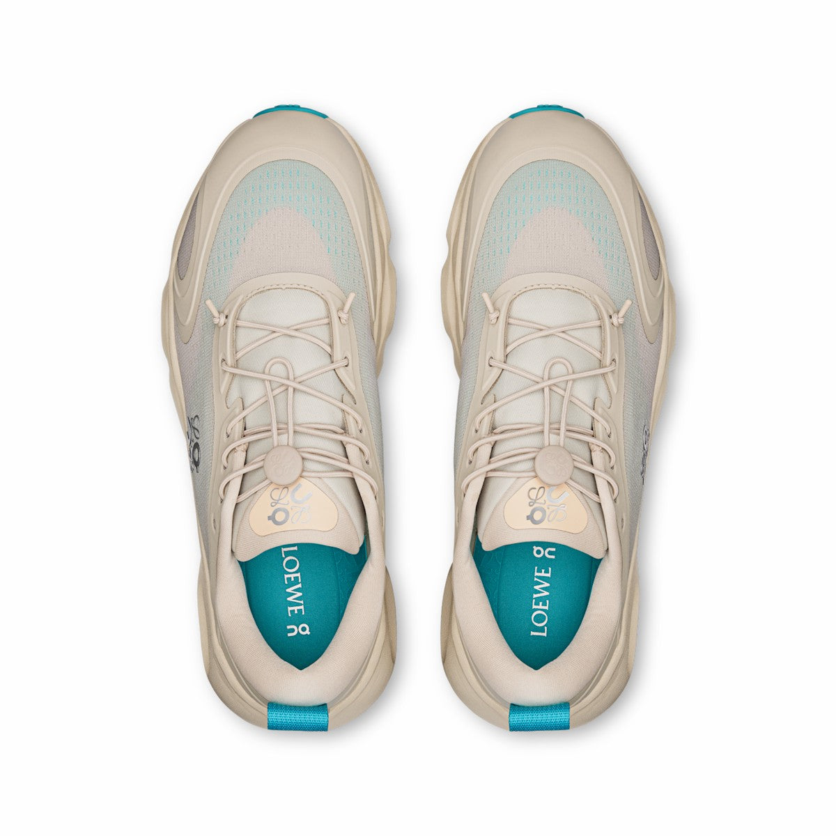 On United States Special Offer / Women's Cloudsolo LOEWE - Sand/Turquoise