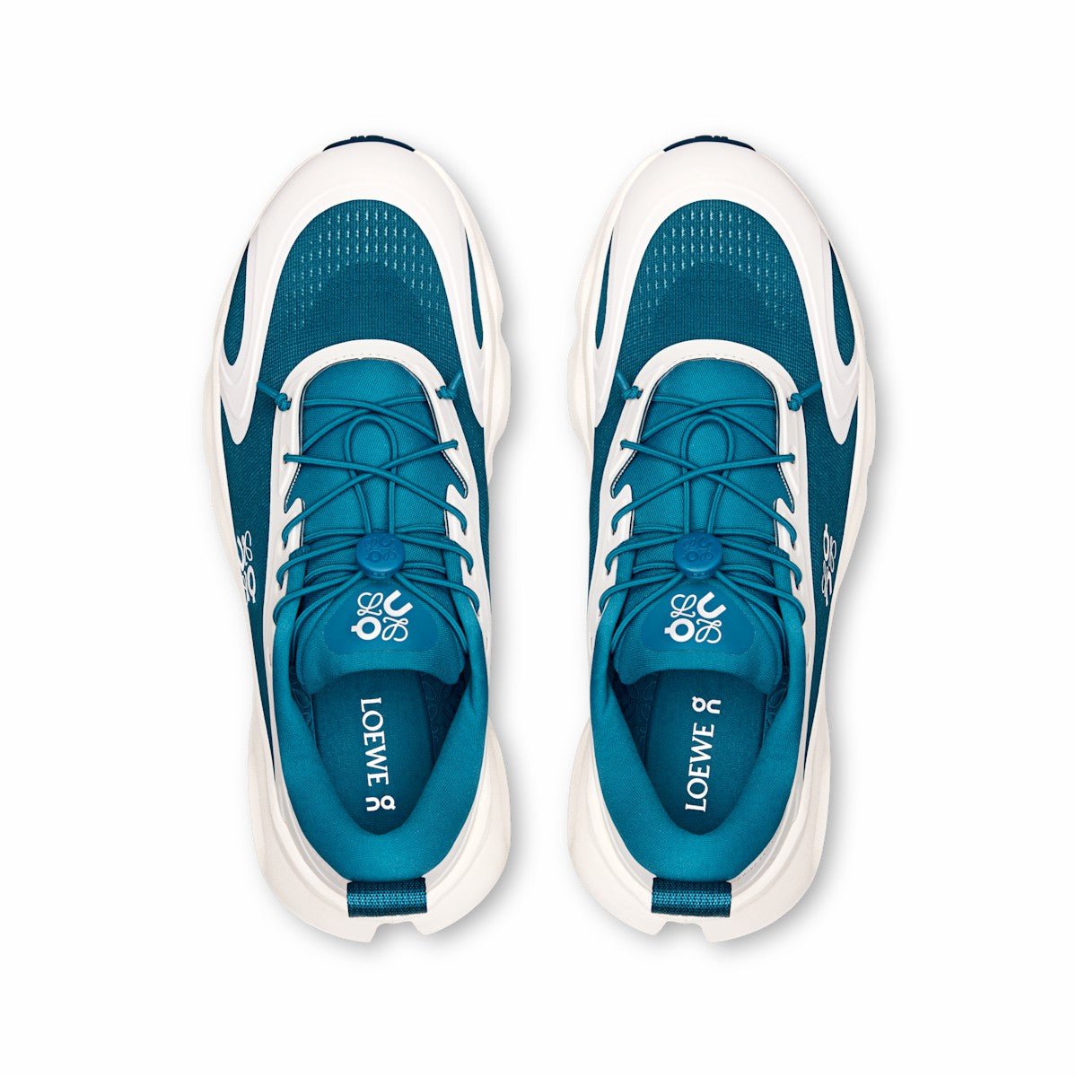 On United States Premium / Women's Cloudsolo LOEWE - Teal/Eggshell