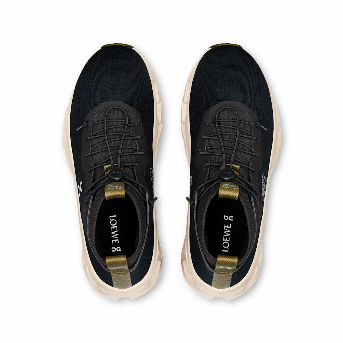 On United States Hot Sale / Women's Cloudtilt Hi LOEWE - Black/Oatmeal/Olive