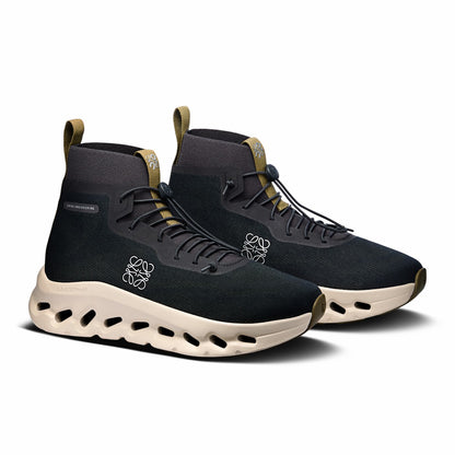 On United States Hot Sale / Women's Cloudtilt Hi LOEWE - Black/Oatmeal/Olive