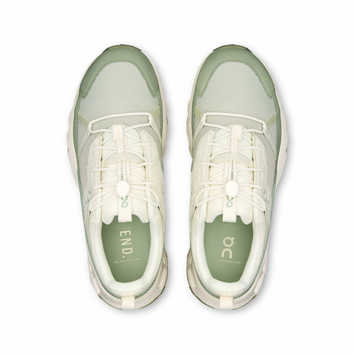 On United States Classic / Women's Cloudhorizon END. - Ivory/Leaf