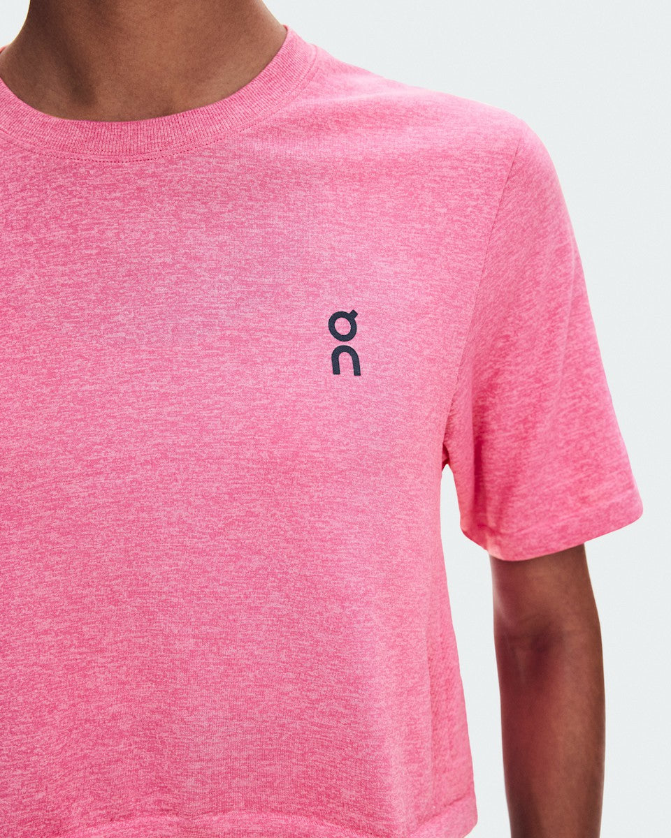 On United States Top Pick / Women's Train Flex-T Crop - Bubblegum Heather