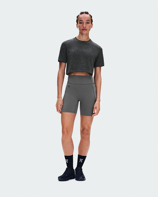 On United States Popular / Women's Train Flex-T Crop - Ember Heather
