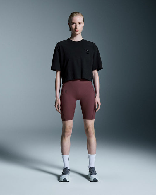 On United States Value / Women's Club Boxy-T - Black