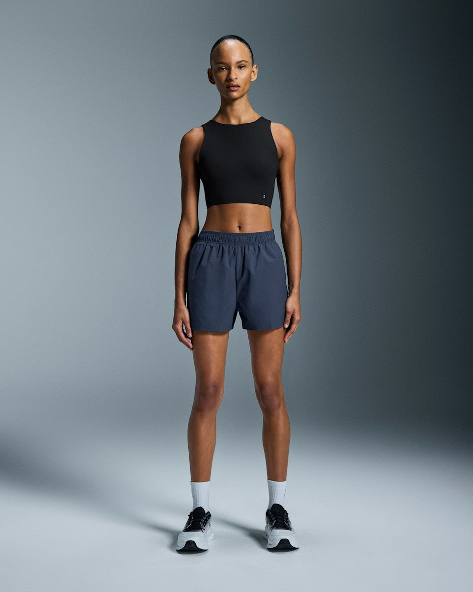 On United States Latest / Women's Core 2-in-1 Crop - Black