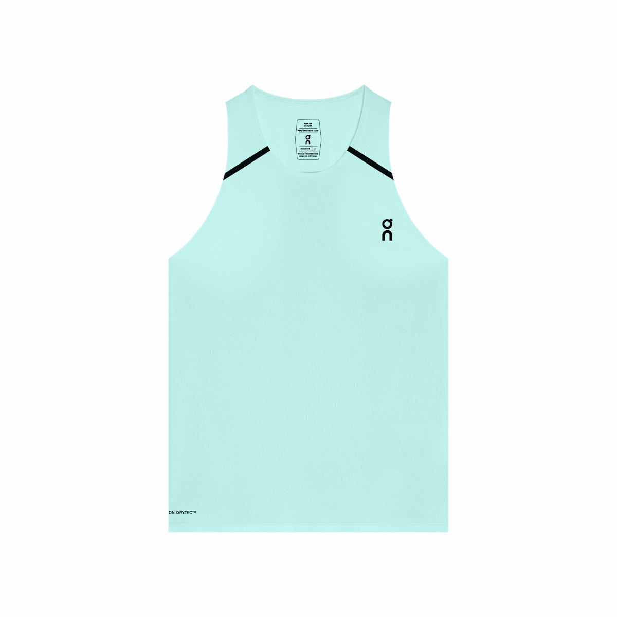 On United States Great Value / Women's Performance Tank - Flurry/Aquamarine