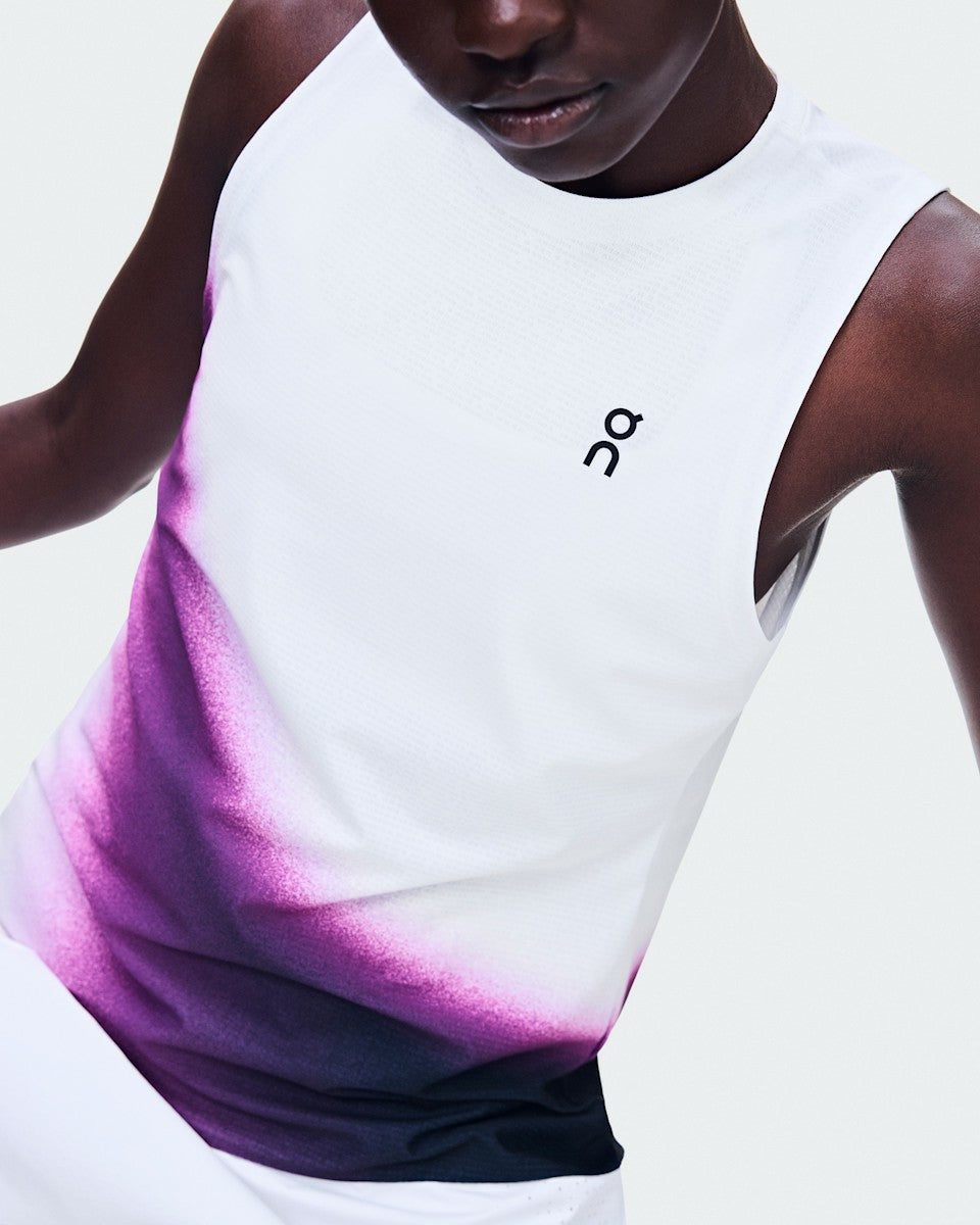 On United States Exclusive / Women's Court Tank Swing - White/Cassis