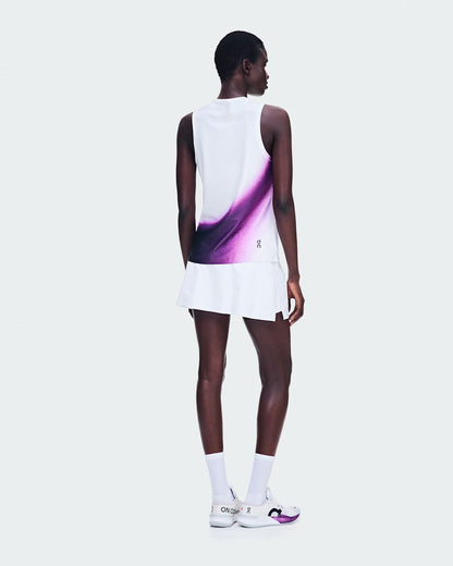 On United States Exclusive / Women's Court Tank Swing - White/Cassis
