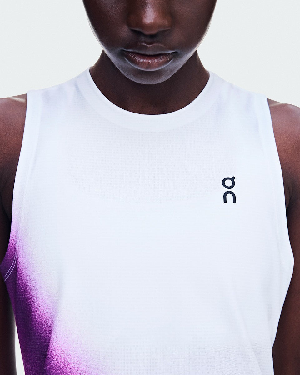 On United States Exclusive / Women's Court Tank Swing - White/Cassis