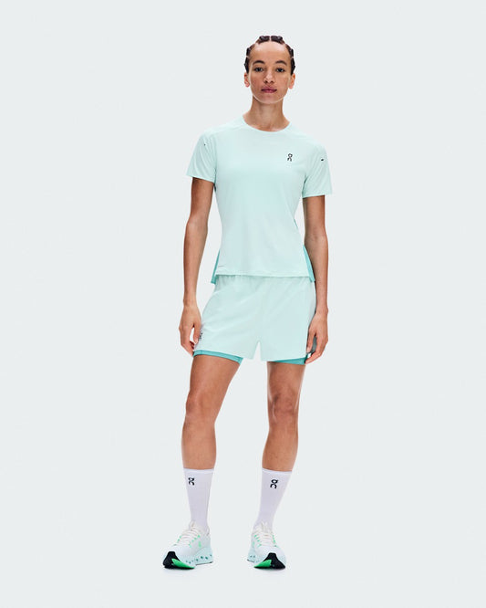 On United States Trusted / Women's Performance-T - Flurry/Aquamarine