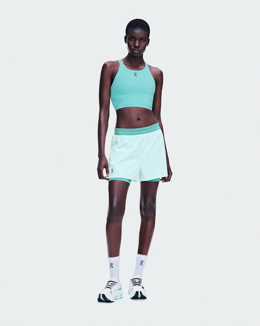 On United States Classic / Women's Performance Crop - Aquamarine