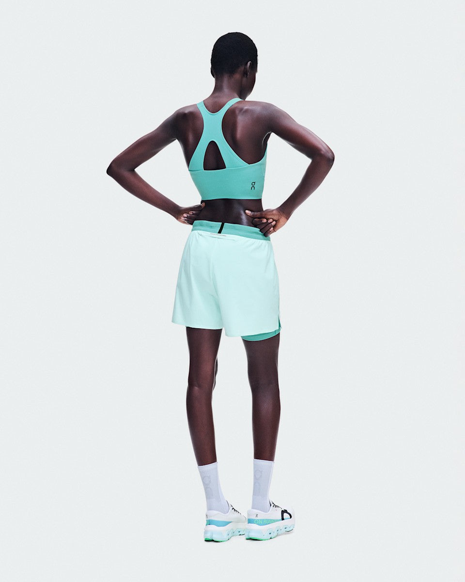On United States Classic / Women's Performance Crop - Aquamarine