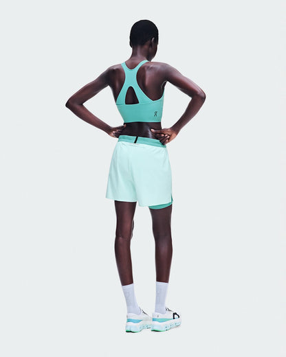 On United States Classic / Women's Performance Crop - Aquamarine