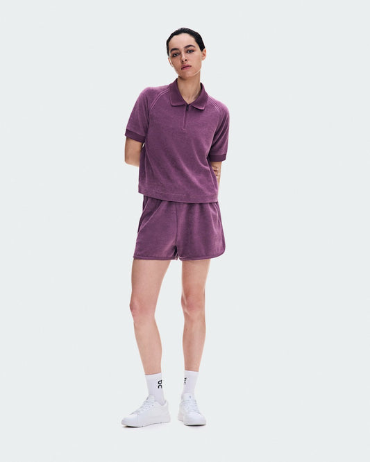 On United States Classic / Women's Courtside Polo Terry - Cassis