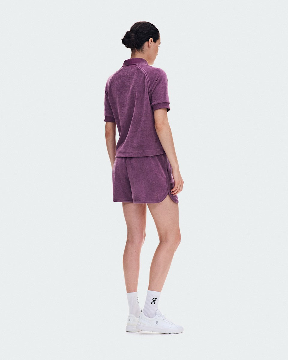 On United States Classic / Women's Courtside Polo Terry - Cassis