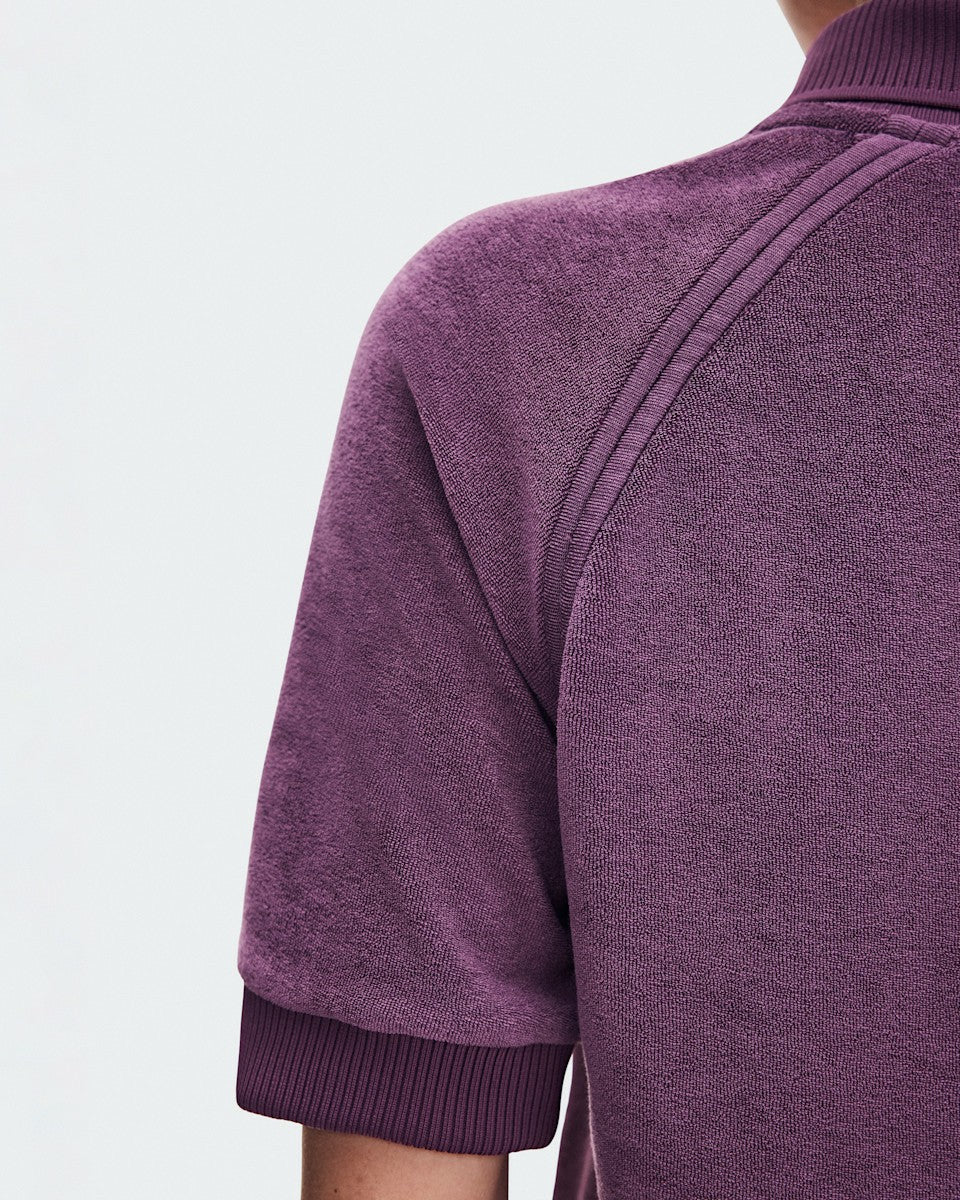 On United States Classic / Women's Courtside Polo Terry - Cassis