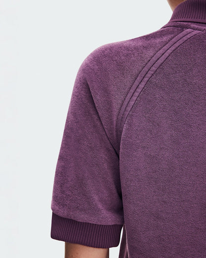On United States Classic / Women's Courtside Polo Terry - Cassis