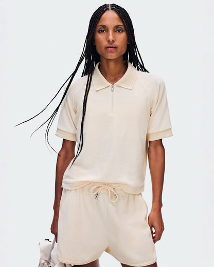 On United States Discount / Women's Courtside Polo Terry - Chantilly