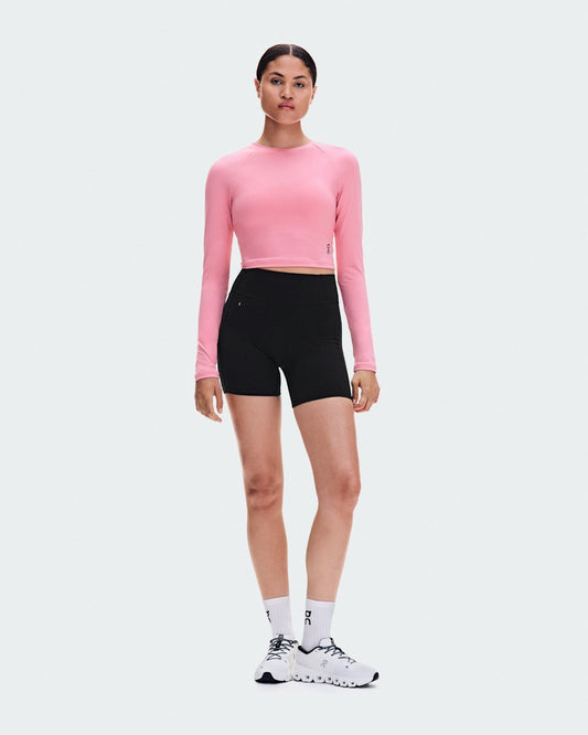 On United States Great Value / Women's Studio Long-T Crop - Magnolia