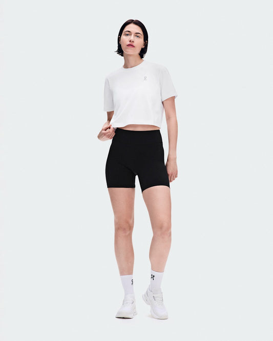 On United States Classic / Women's Train-T Crop - White