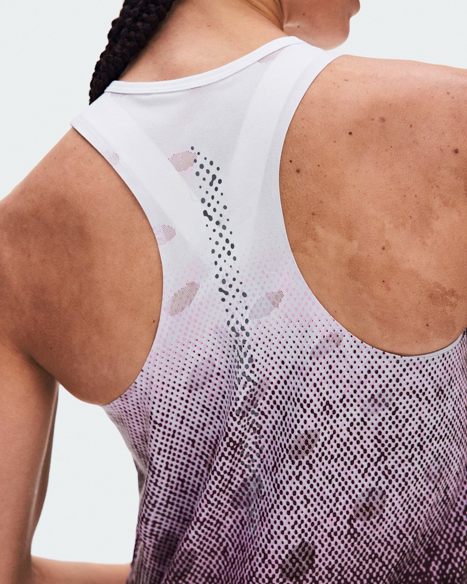 On United States Recommended / Women's Zero Tank Breathe - Foxglove/White