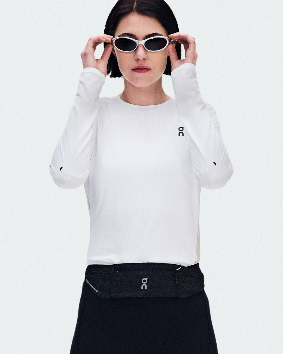 On United States New / Women's Performance Long-T - White/Silver