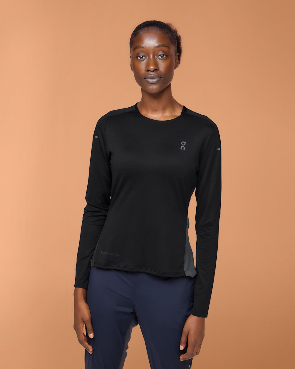 On United States Essential / Women's Performance Long-T - Black/Eclipse