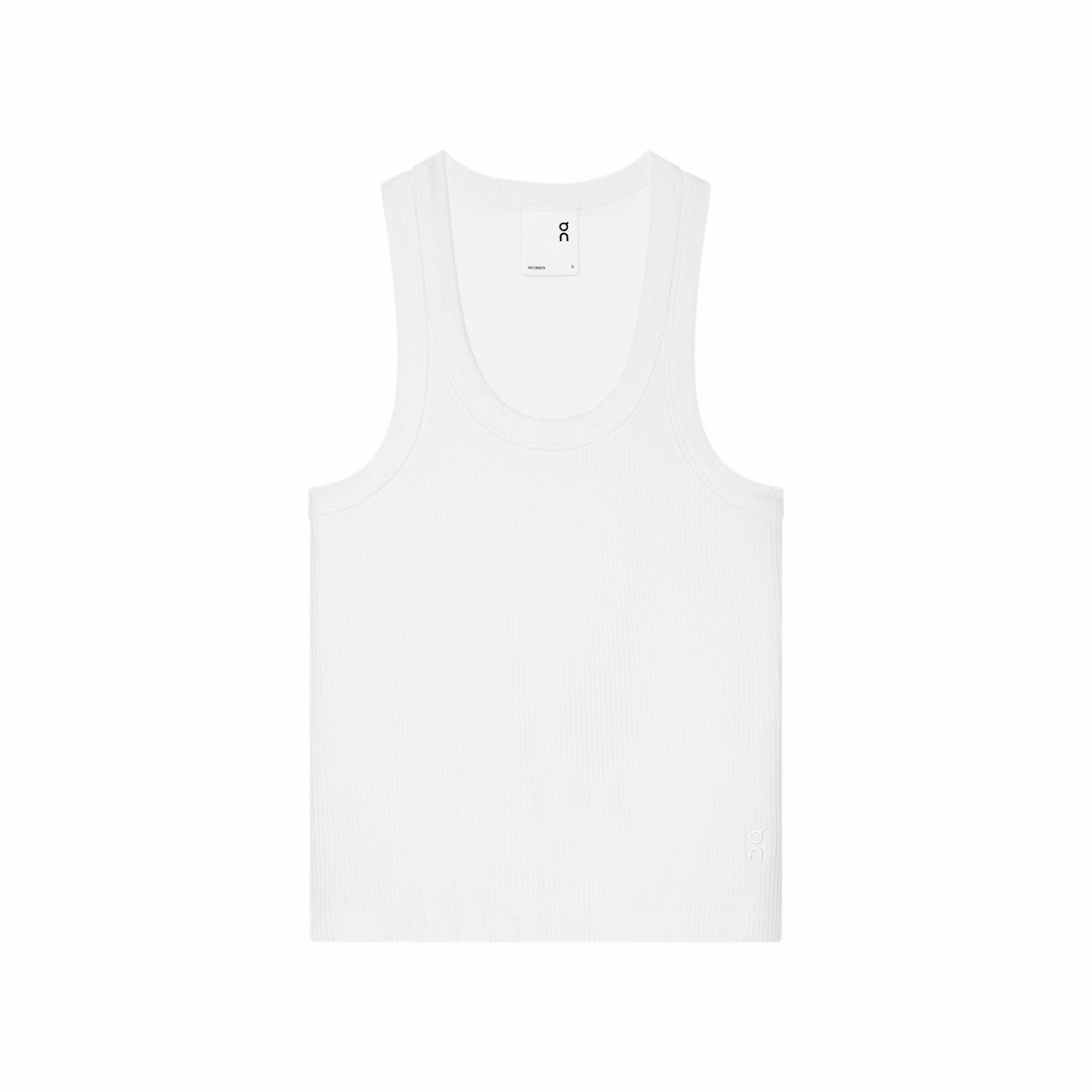 On United States New / Women's All-Day Ribbed Tank - White