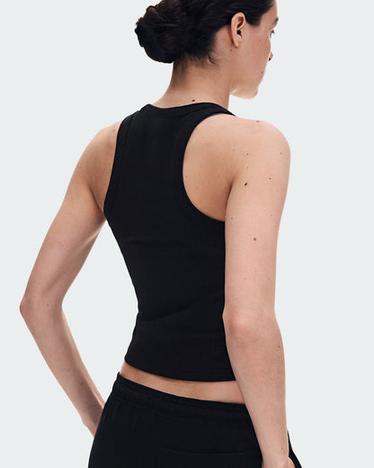 On United States Best Price / Women's All-Day Ribbed Tank - Black