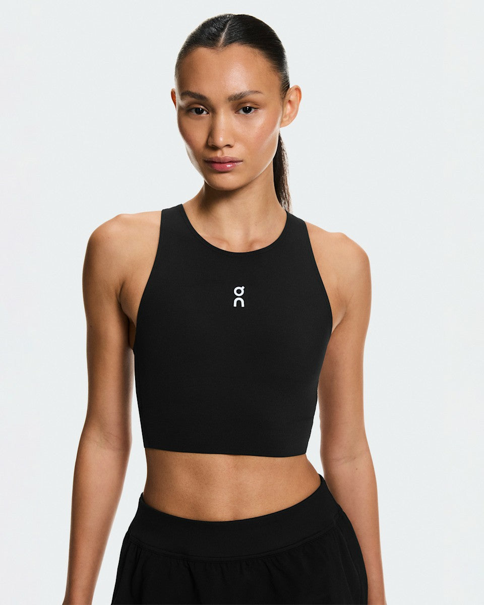 On United States Recommended / Women's Court Crop Top - Black