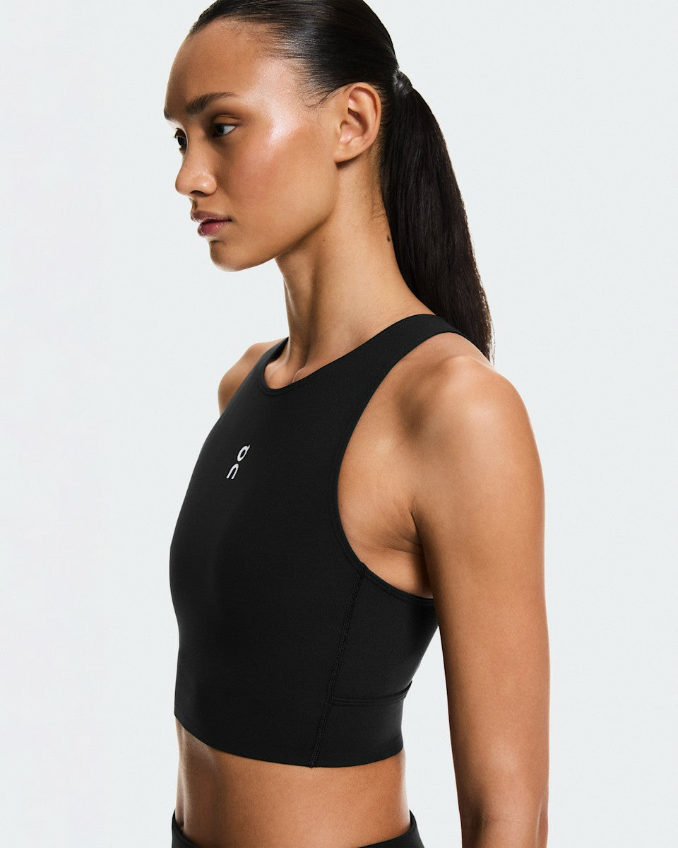 On United States Recommended / Women's Court Crop Top - Black