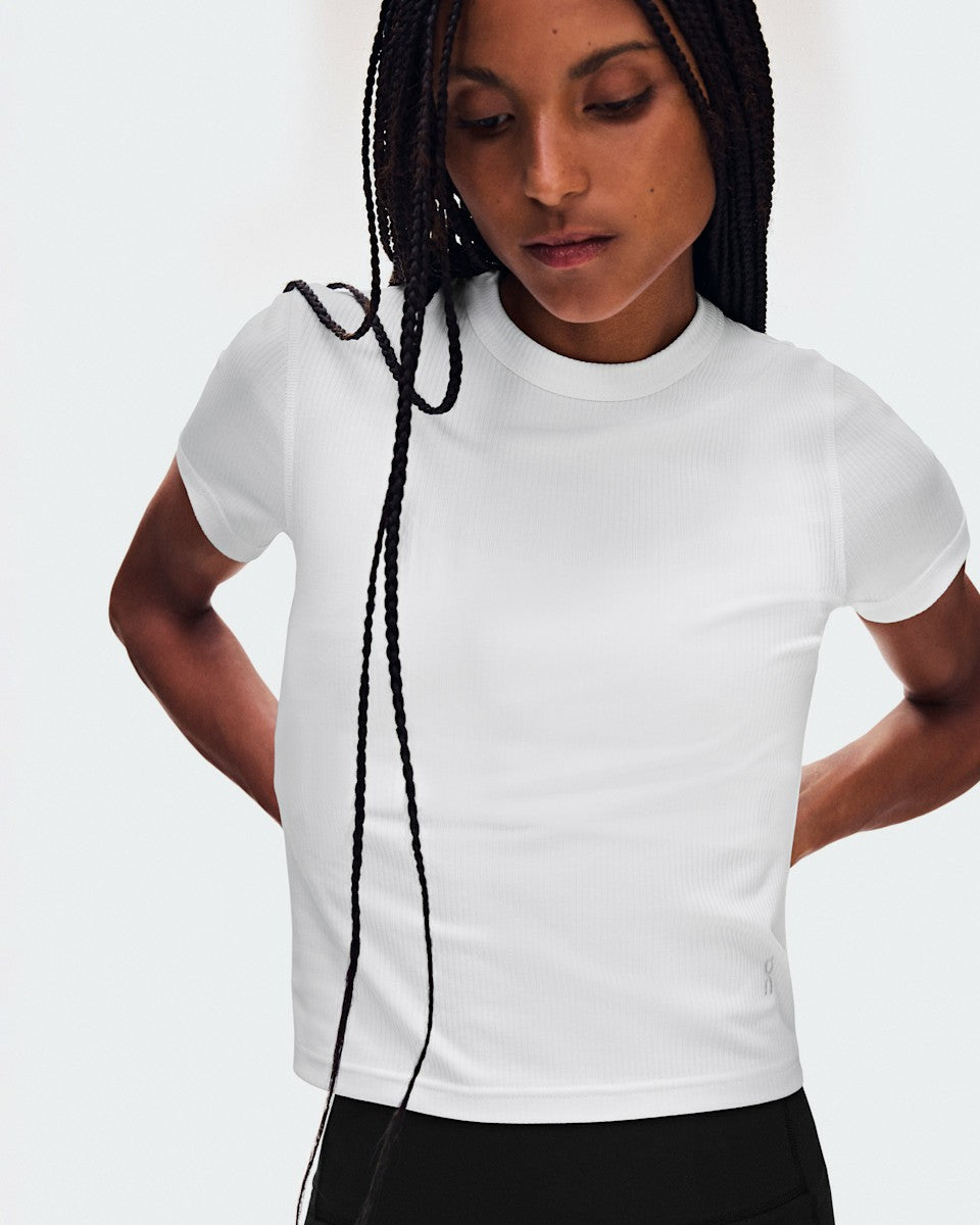 On United States Everyday / Women's All-Day Ribbed T-Shirt - White