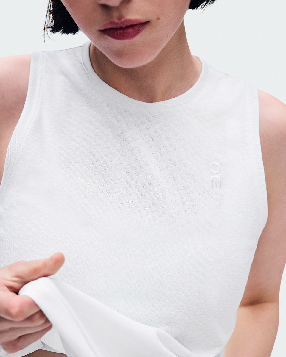 On United States Popular / Women's Court Tank Edit LDN - White