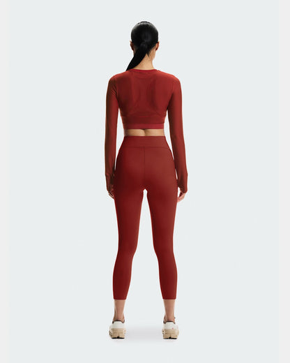 On United States Best Price / Women's Train Long Sleeve Crop Year of the Horse - Sienna