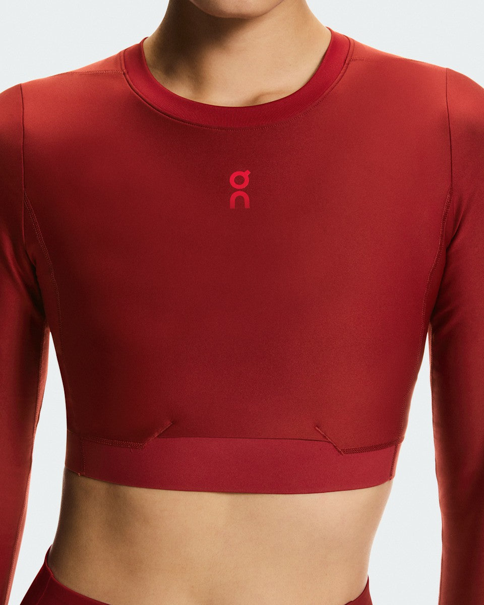 On United States Best Price / Women's Train Long Sleeve Crop Year of the Horse - Sienna