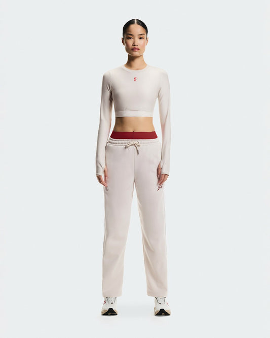 On United States Trending / Women's Train Long Sleeve Crop Year of the Horse - Pearl