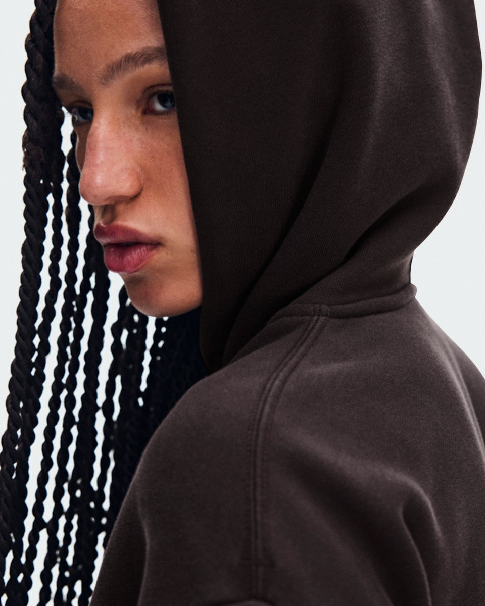 On United States Great Value / Women's Club Collective Full Zip Hoodie FKA - Espresso