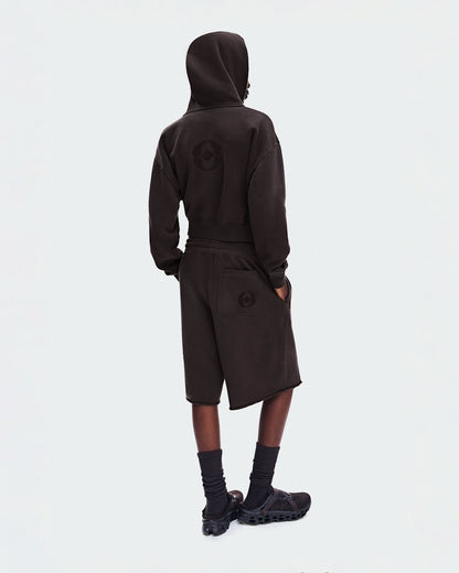 On United States Great Value / Women's Club Collective Full Zip Hoodie FKA - Espresso