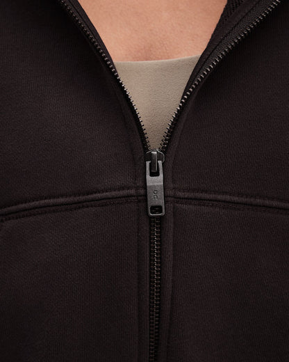 On United States Great Value / Women's Club Collective Full Zip Hoodie FKA - Espresso